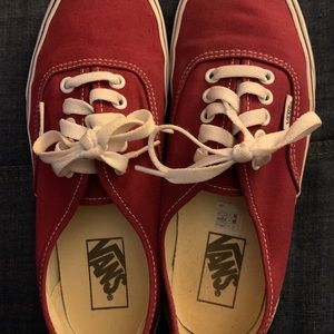 Vans Burgundy